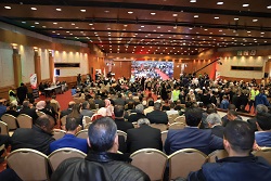 حزب الإتحاد الوطني الأردني يعقد مؤتمره العام وسط حضور مهيب