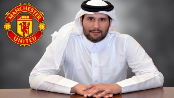الشيخ جاسم بن حمد يقدم عرضا جديدا لشراء مانشستر يونايتد