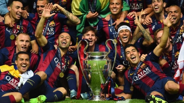 برشلونة يواجه خطر الإقصاء من دوري الأبطال
