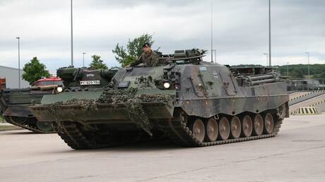 تدمير أول مدرعة تم تطويرها على أساس منصة دبابة ليوبارد