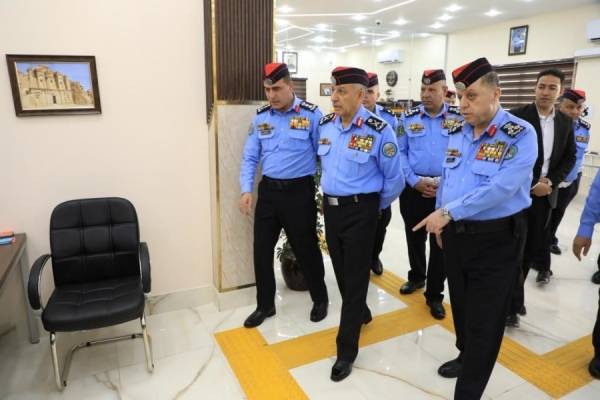 مدير الأمن العام يفتتح المبنى الجديد لخدمة ذوي الإعاقة في الترخيص