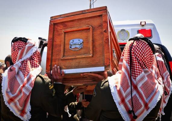 القوات المسلحة تشيع جثمان الملازم أول المثنى شقيرات