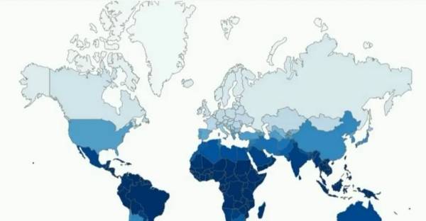 خريطة العالم الشائعة خاطئة !