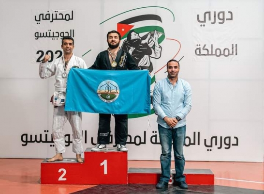 جامعة الزرقاء تفوز الميدالية الذهبية في بطولة المملكة لمحترفي الجوجيتسو