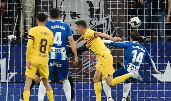 برشلونة يفوز بالدوري الاسباني قبل 4 جولات من نهايته