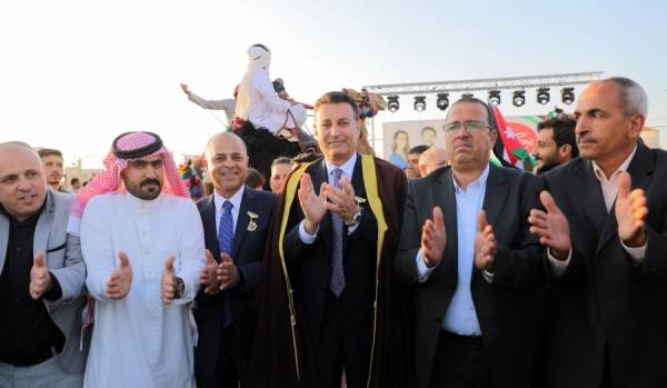 الصفدي يرعى احتفالات عشائر بئر السبع بفرح ولي العهد