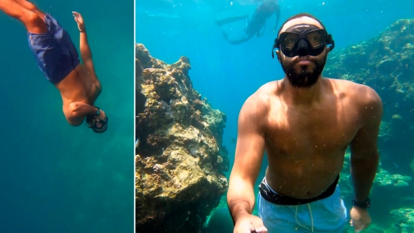 سعودي يغوص في مياه البحر الأحمر من دون أكسجين.. كيف تمكّن من فعل ذلك؟