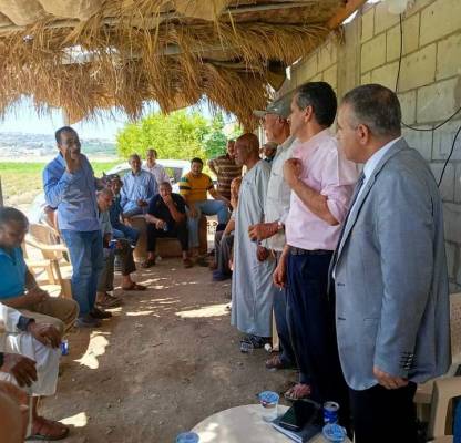 مدرسة حقلية لزراعة محصول الفلفل في الأغوار الجنوبية