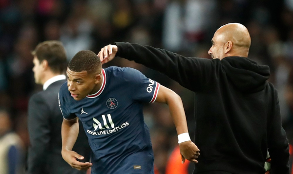 غوارديولا ينفي رغبته بضم مبابي ويؤكد اهتمام برشلونة بغوندوغان