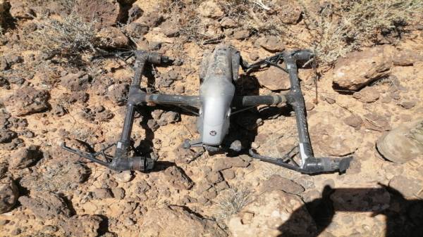 الجيش: إسقاط طائرة مسيرة قادمة من الأراضي السورية