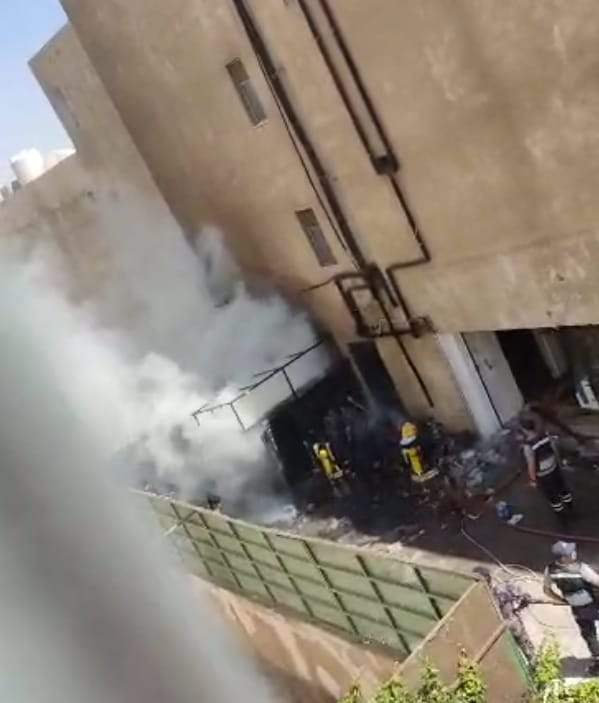 السيطرة على حريق بمحل تجاري في طبربور