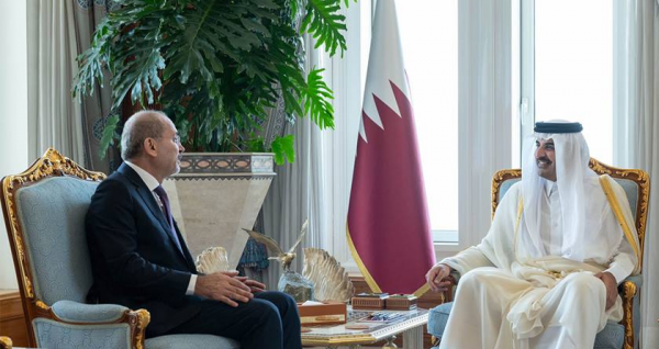 الصفدي ينقل رسالة شفهية من الملك لأمير قطر