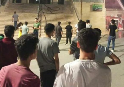 حريق بمسجد الشهداء في إربد .. والأوقاف تكشف السبب