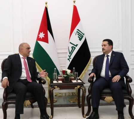 15 قضية ناقشها بشر الخصاونة مع السوداني في بغداد