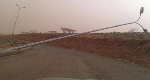 شركة الكهرباء: أعمدة الإنارة التي سقطت في الرصيفة أمس ليست ضمن اختصاصنا