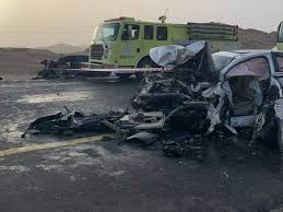 وفاة 5 أشخاص من عائلة أردنية بحادث سير في السعودية