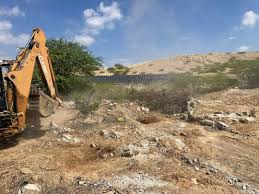 إزالة اعتداءات زراعات مخالفة بمنطقة العارضة