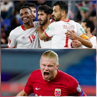 منتخب النشامى يلتقي النرويج ونجمه هالاند الخميس