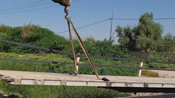 سلطة وادي الأردن: إزالة جسر مخالف على قناة الملك عبدالله