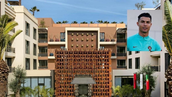 تصرف انساني رائع من رونالدو بعد زلزال المغرب