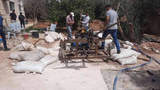 ضبط وردم 3 آبار مخالفة في الجيزة والحسا والرمثا