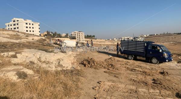 ضبط أكشاك غير مرخصة في عمان