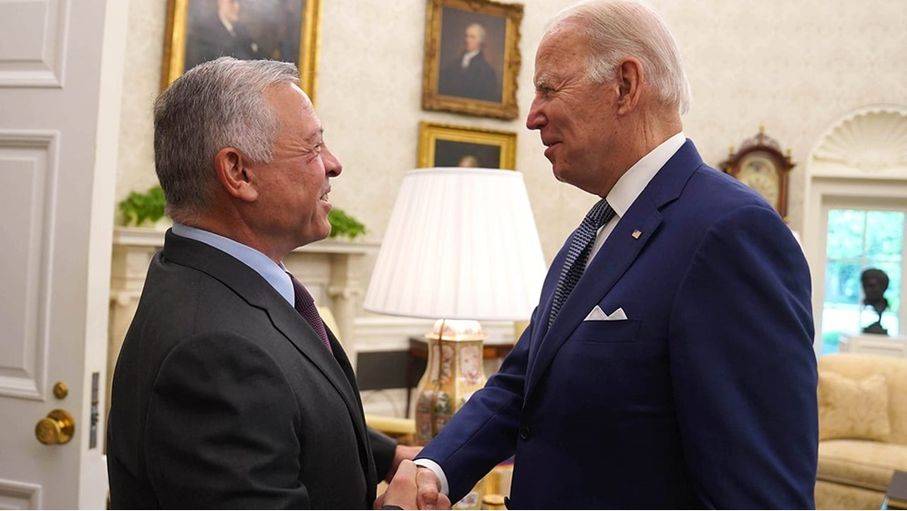 الملك والرئيس الأميركي يبحثان هاتفيا الأوضاع المتدهورة بين الفلسطينيين والإسرائيليين