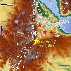 خبير يوضح الخطر المحتمل على سد النهضة بعد الزلزال الخامس في محيطه خلال سنة