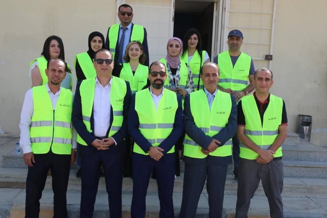 بالصور .. جولة صحفية تنظمها شركة نافذ للخدمات اللوجستية لمراكز عملها وساحاتها في العقبة