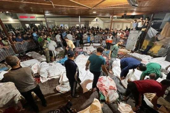 غزة تُشيع شهداء المستشفى المعمداني اليوم