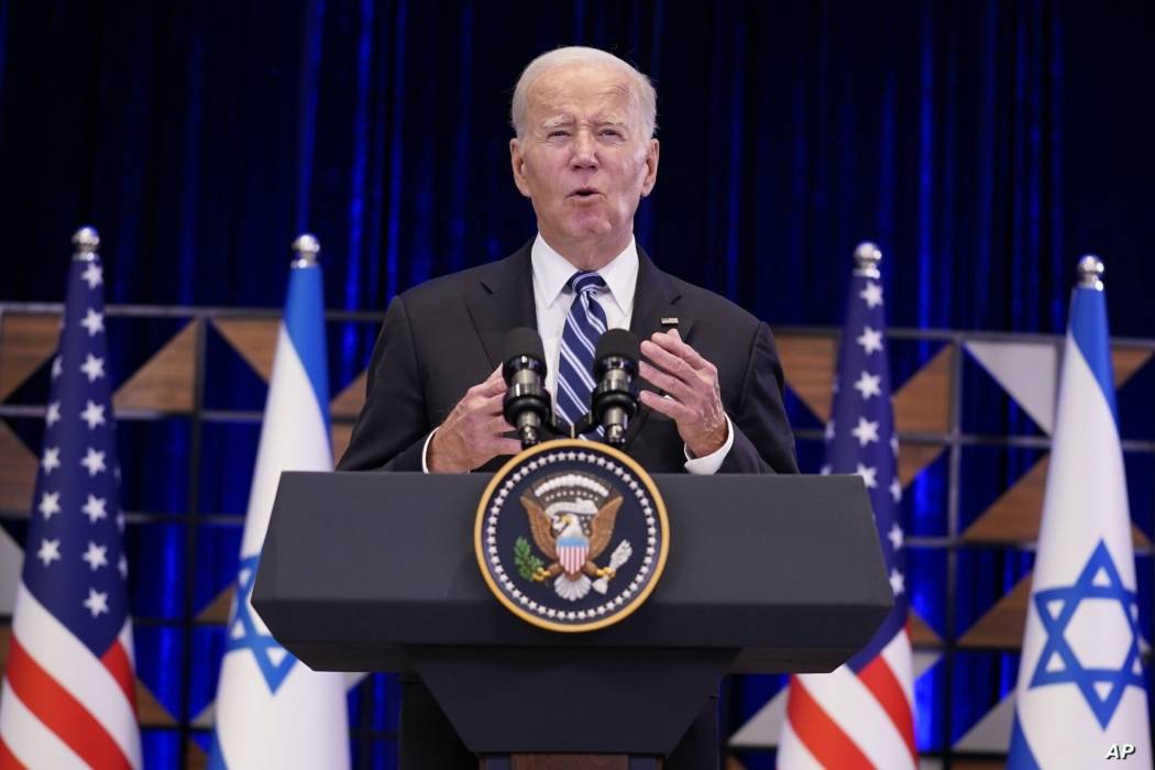 خطاب لبايدن الخميس بشأن دعم إسرائيل وأوكرانيا