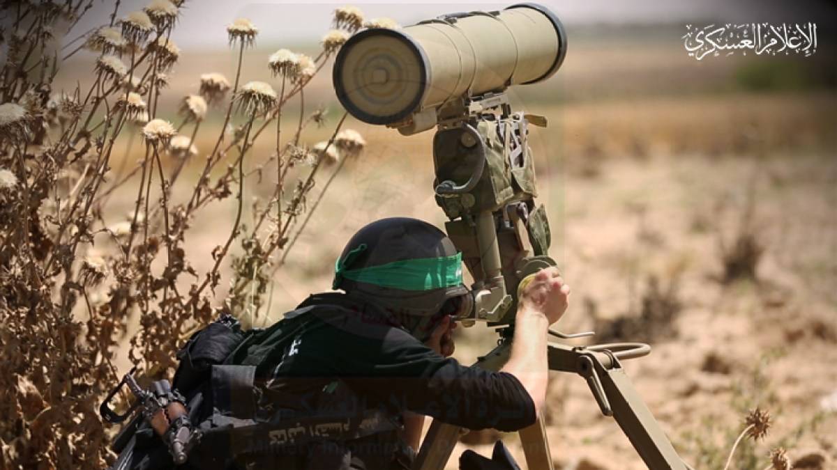 كتائب القسام تستهدف دبابة إسرائيلية بصاروخ موجه