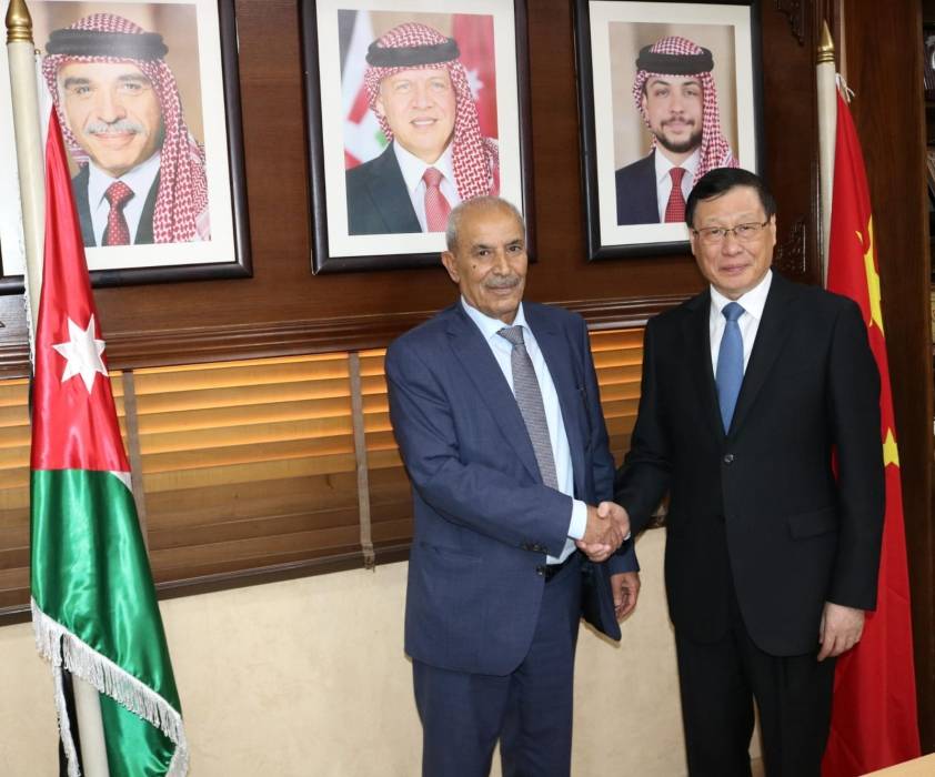 وزير العدل يستقبل رئيس نيابة الشعب العليا الصينية