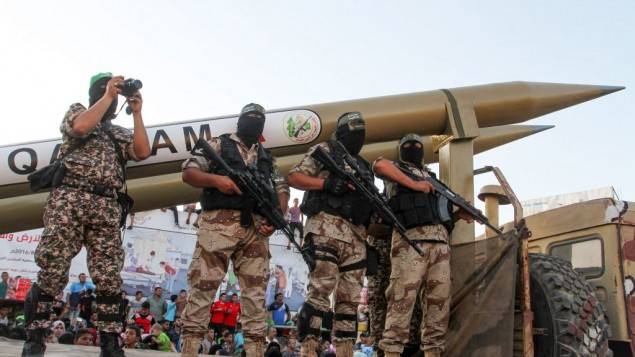 إسرائيل تتعرض لضربات صاروخية كبيرة من المقاومة في غزة