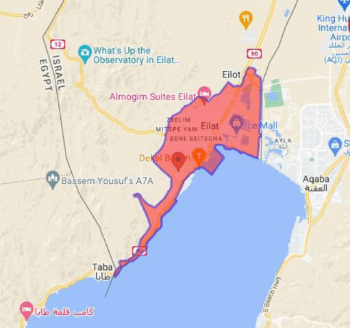 صافرات الانذار تدوي في إيلات