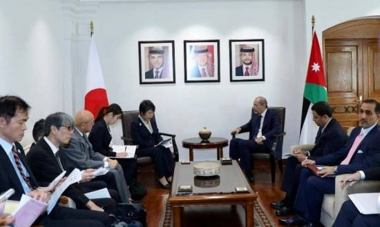 الصفدي يبحث مع نظيرته اليابانية التطورات الخطيرة في غزة