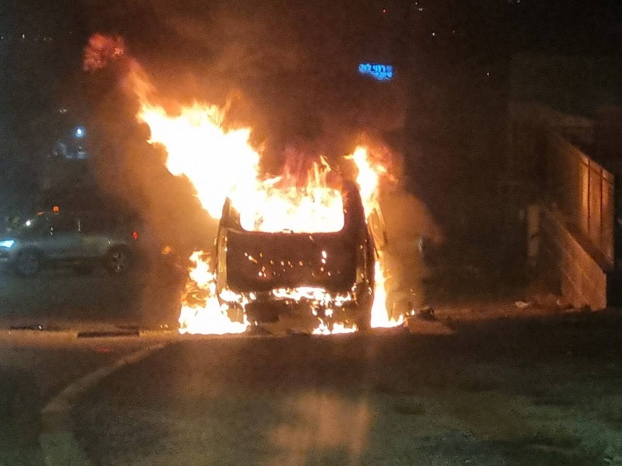 فيديو... حزب الله يضرب كريات شمونة بصواريخ غراد مجددًا