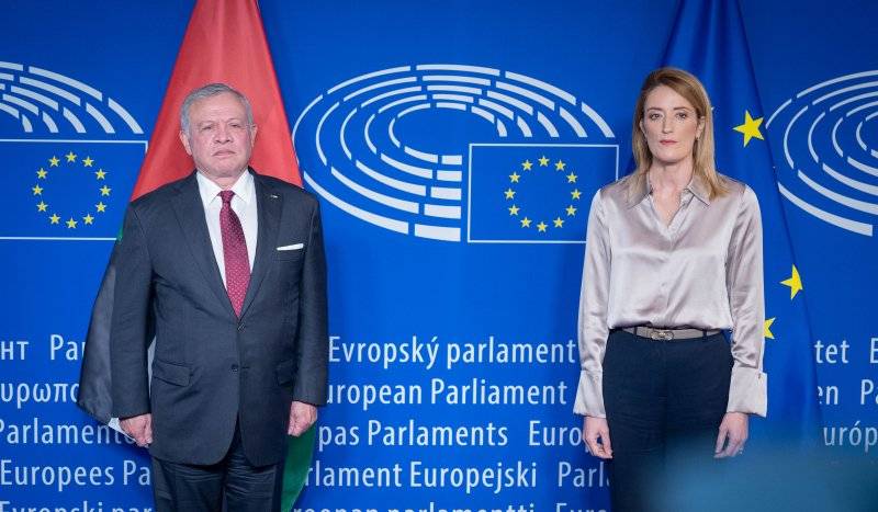 تحذير من الملك أمام رئيسة البرلمان الأوروبي .. تفاصيل