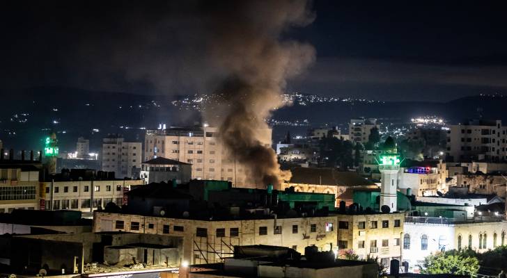 جيش الاحتلال: قصفنا منزلا في مخيم جنين تحصن به منفذ عملية حوارة