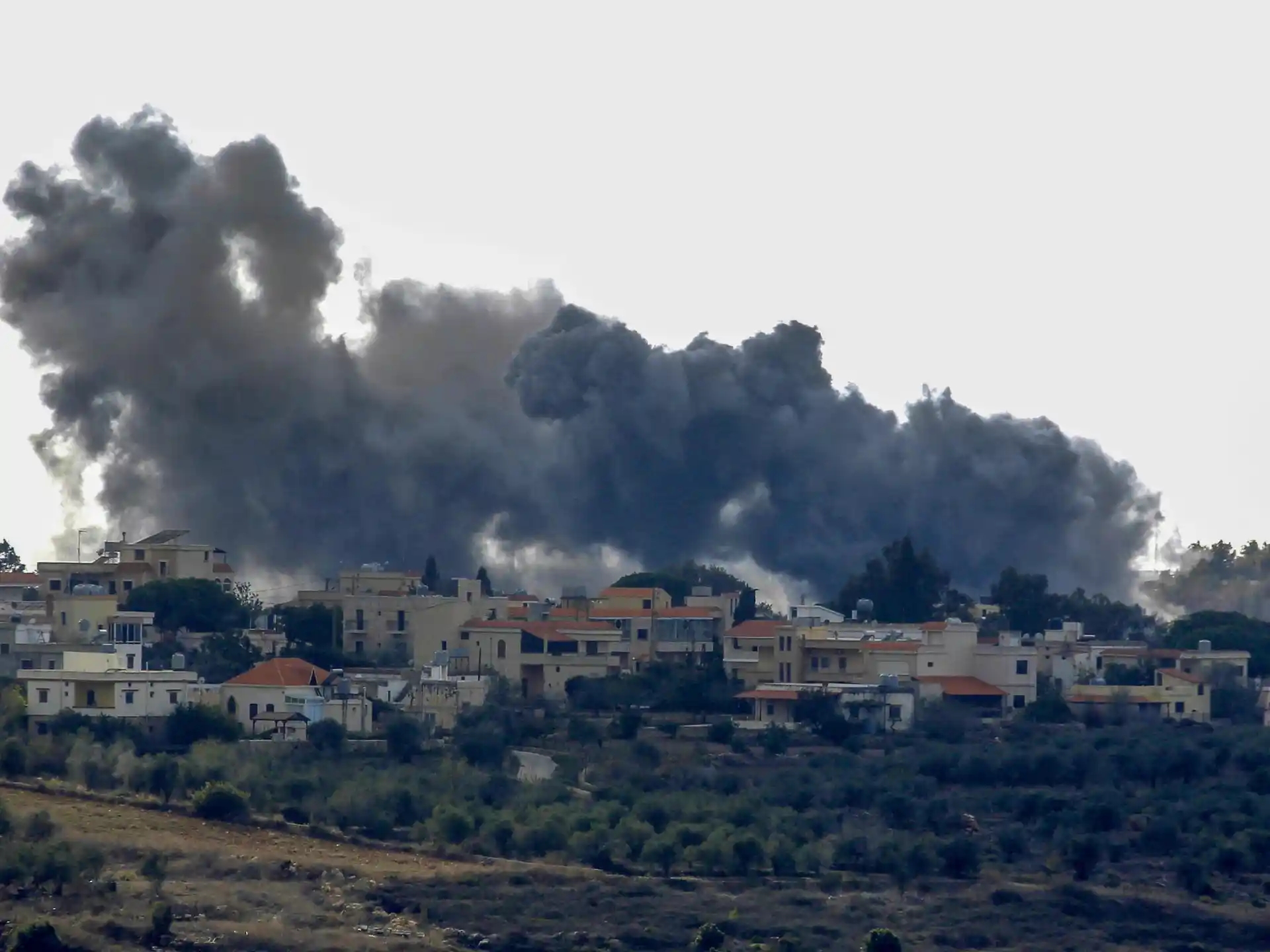 حزب الله يقصف موقع المطلة الإسرائيلي