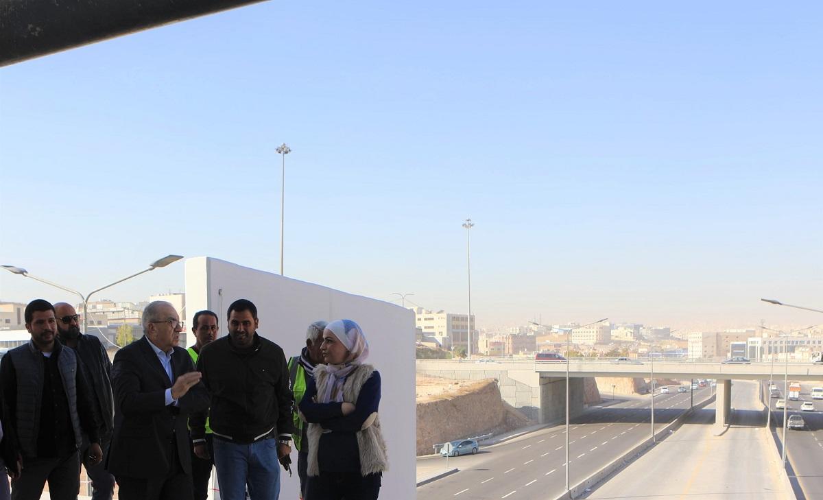 95 نسبة الإنجاز بمشروع الباص السريع بين عمان والزرقاء