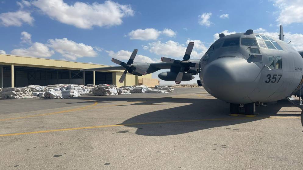 محملة ب41 طنا من المساعدات.. الأردن يرسل 3 طائرات إلى قطاع غزة