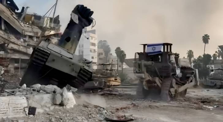 جيش الاحتلال يهدم قبضة آرون في غزة بعد أن استفزتهم القسام بإحدى رسائلها