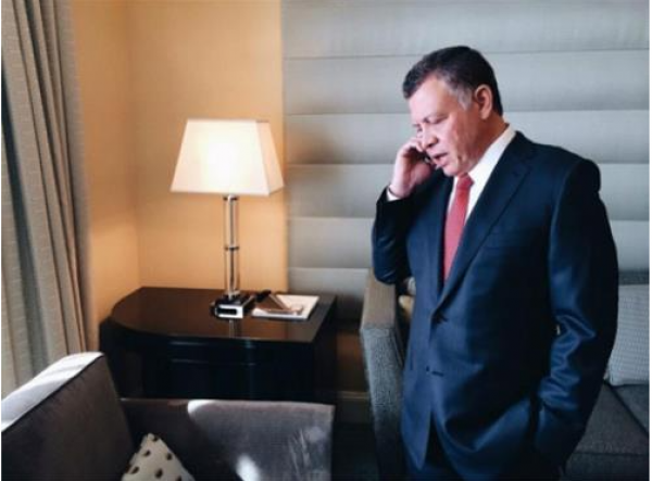 الملك لرئيس وزراء كندا: نرفض محاولات تصفية القضية الفلسطينية