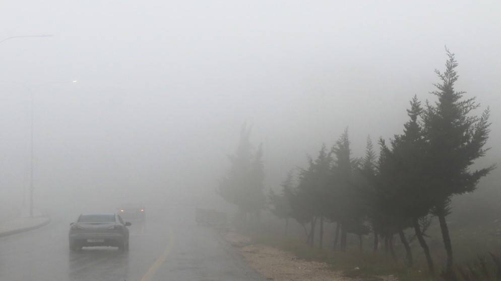 صقيع وتحذيرات من تدني مدى الرؤية في الأردن ليلة الأربعاء