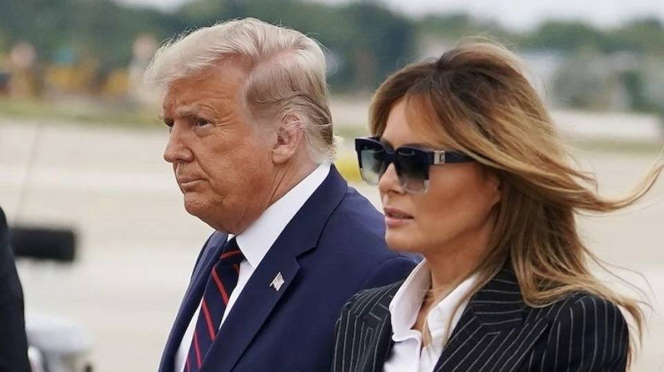 ترامب يكشف سر اختفاء زوجته ميلاني