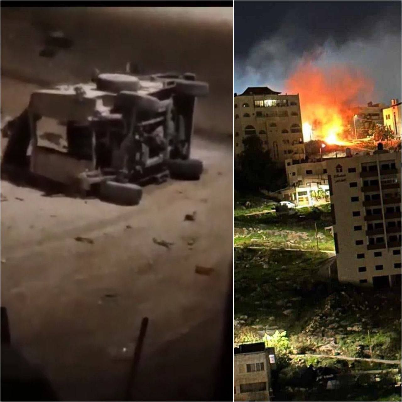 إصابة 4 جنود بينهما أثنان بحالة خطيرة بتفجير عبوة ناسفة في جنين