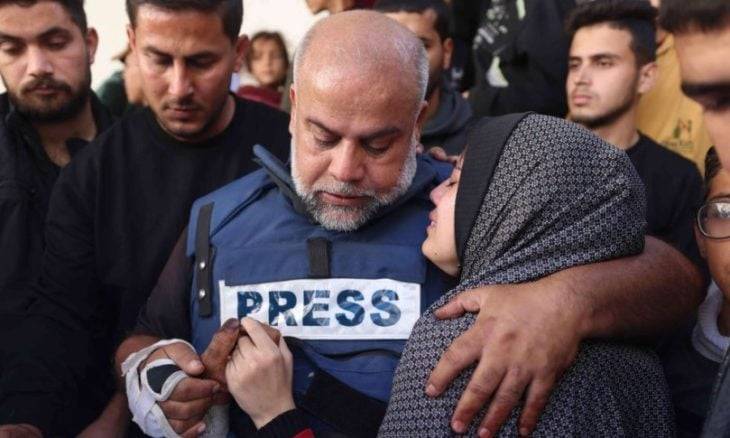 حماس: استشهاد فردين من عائلة وائل الدحدوح في غارة للاحتلال الإسرائيلي