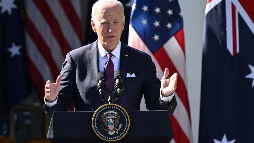 فيديو || أميركيون يقطعون كلمة بايدن بهتافات مطالبة بوقف فوري للحرب الإسرائيلية على قطاع غزة