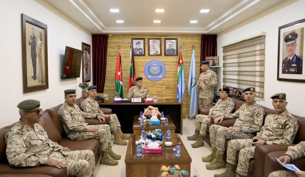 زيارة هامة لسلاح الجو الملكي من قبل رئيس هيئة الأركان المشتركة